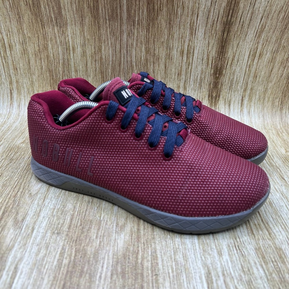 Nobull Superfabric Trainer Women's Size 8.5 Shoes‎ Maroon Sneakers Athletic